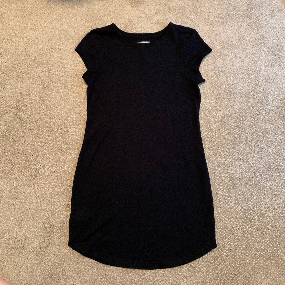 NWT Lou and Grey W's Black, Short Sleeve Dress